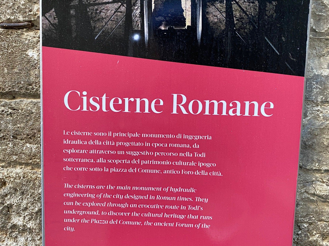 Le Cisterne Romane Sotto di Piazza del Popolo-托迪必去景点