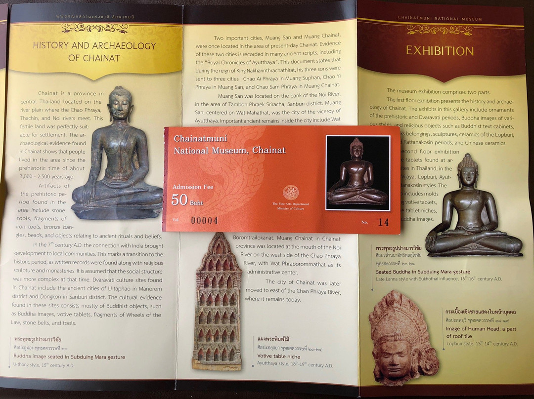 Wat Phra Borommathat Worawihan-猜纳必去景点