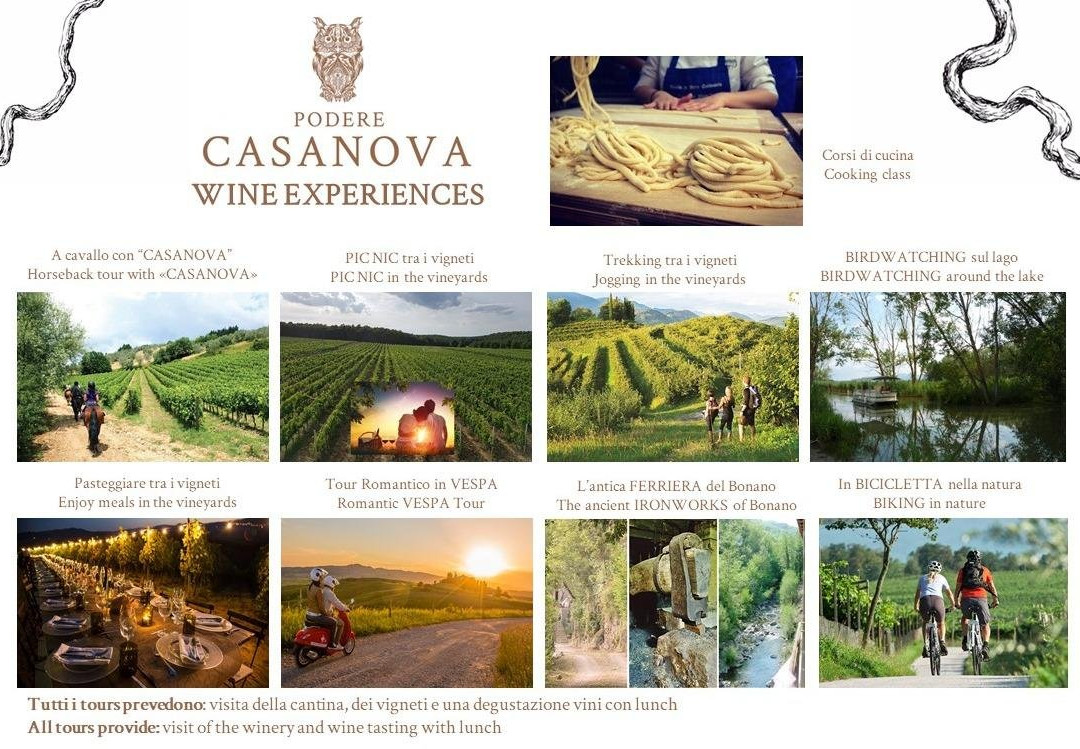 Podere Casanova Vini Montepulciano Toscana-蒙特普尔恰诺必去景点