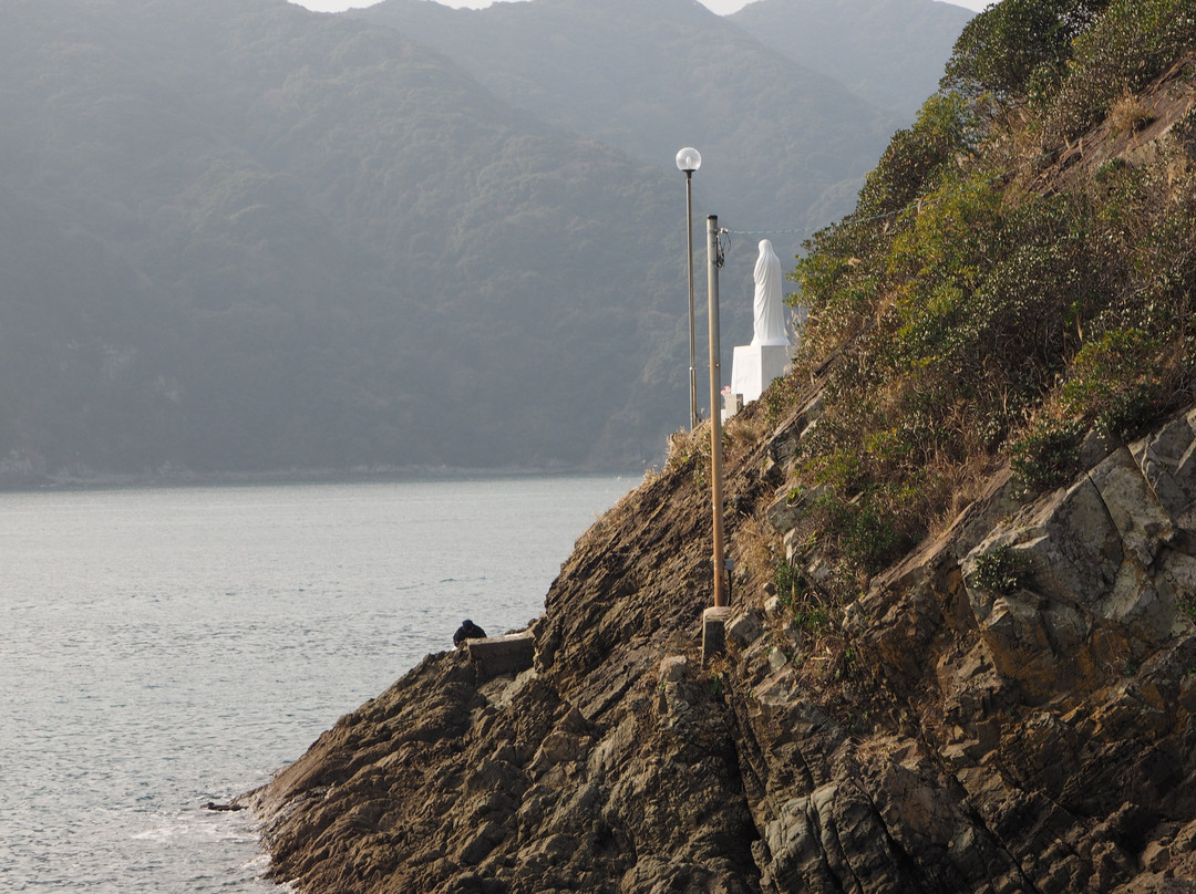 Maria Statue Over the Ocean景点图片