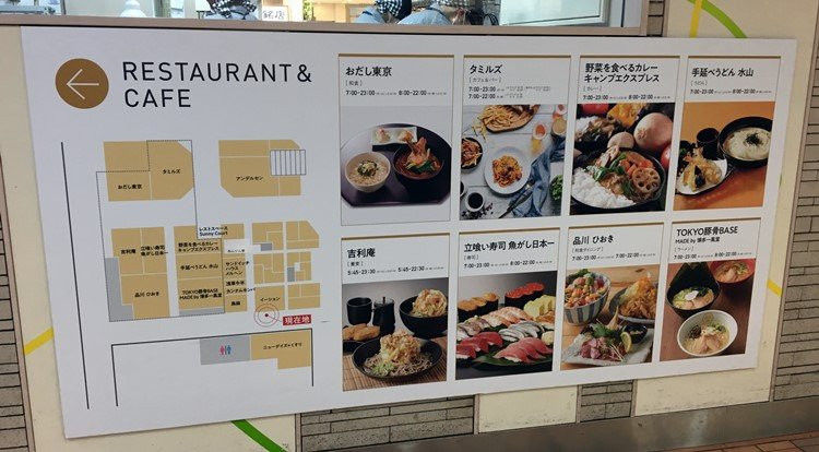 Ecute Shinagawa South-Takanawa必去景点