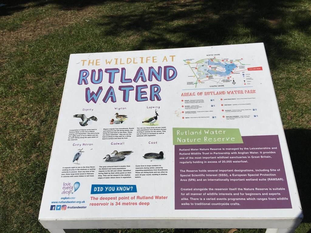 Rutland Water Nature Reserve (Anglian Water Bird Watching Centre)-奥克姆必去景点