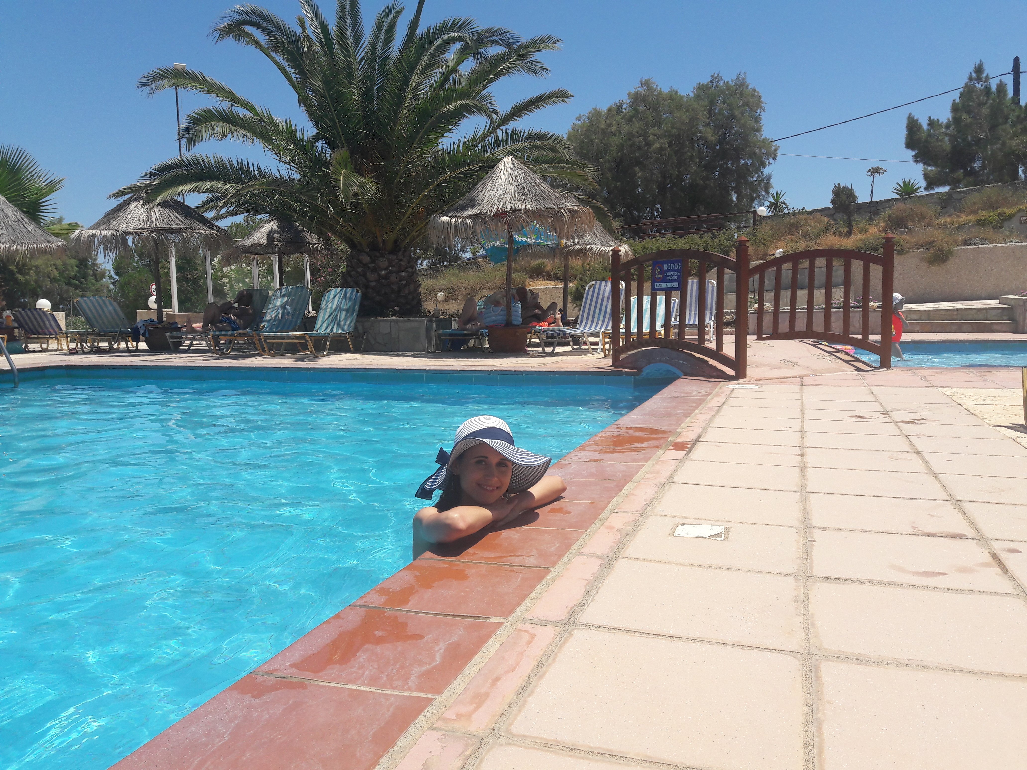 Spiros-Soula Family Hotel & Apartments-泳池