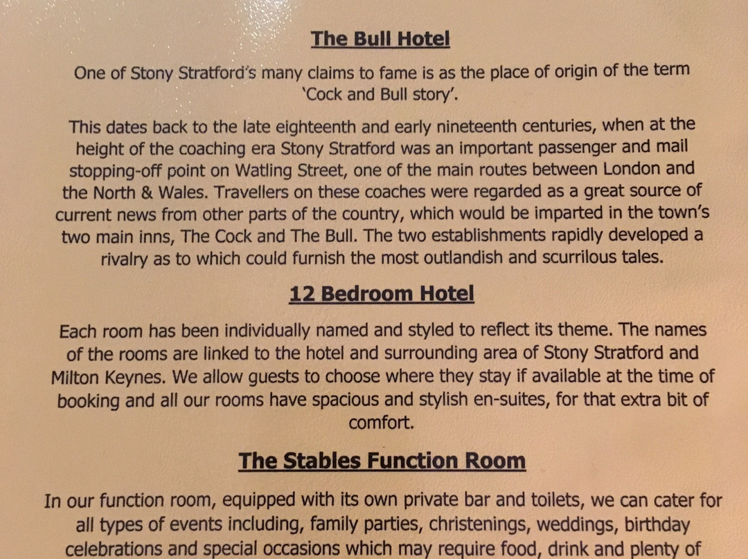 The Bull Hotel主图
