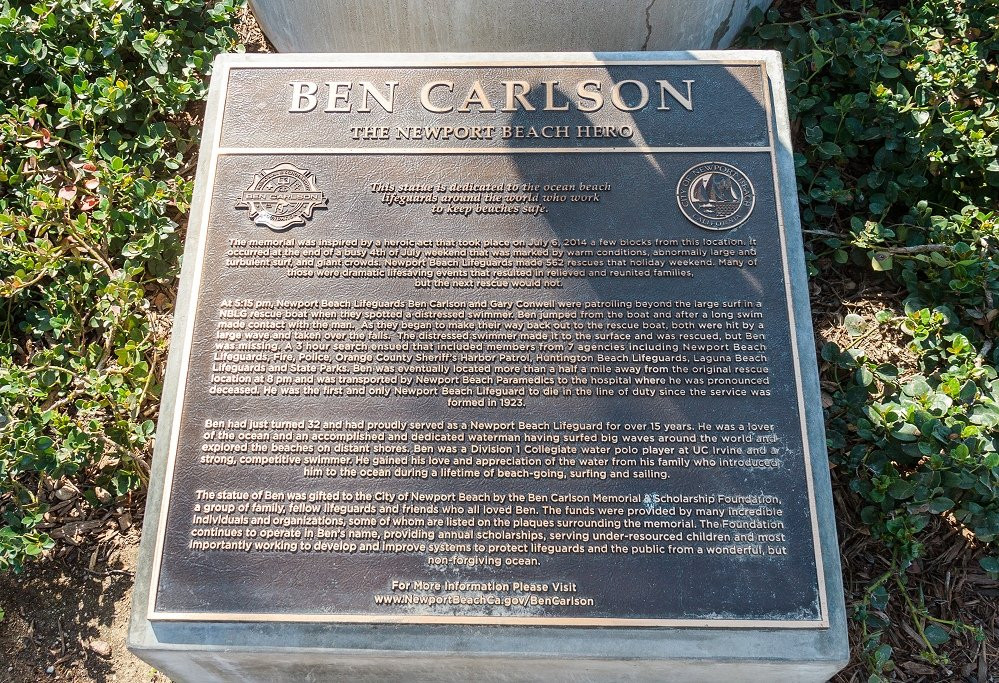 The Ben Carlson Memorial Statue景点图片