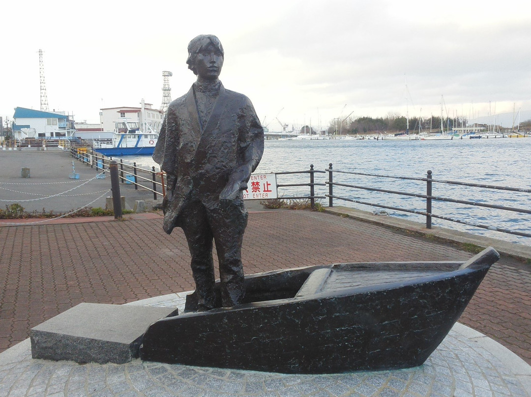 Joseph Hardy Neesima Bronze Statue-函馆市必去景点