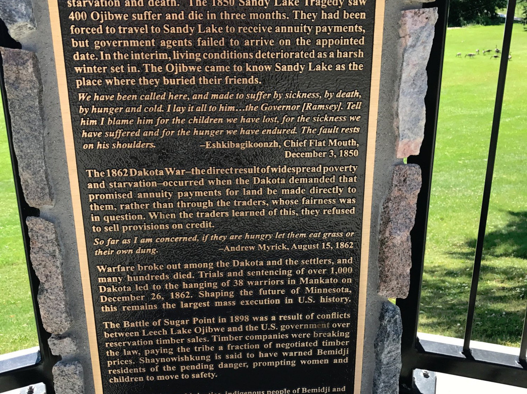 Chief Bemidji Statute-伯米吉必去景点