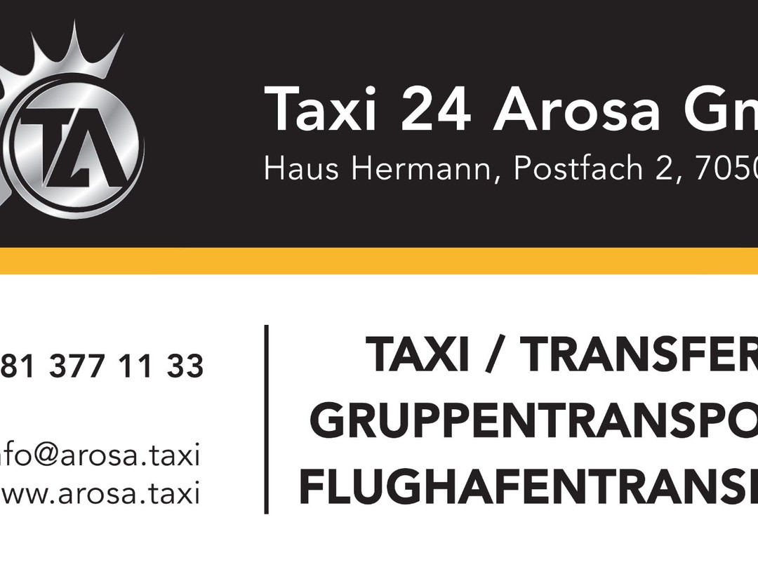 Taxi 24 Arosa-阿罗萨必去景点