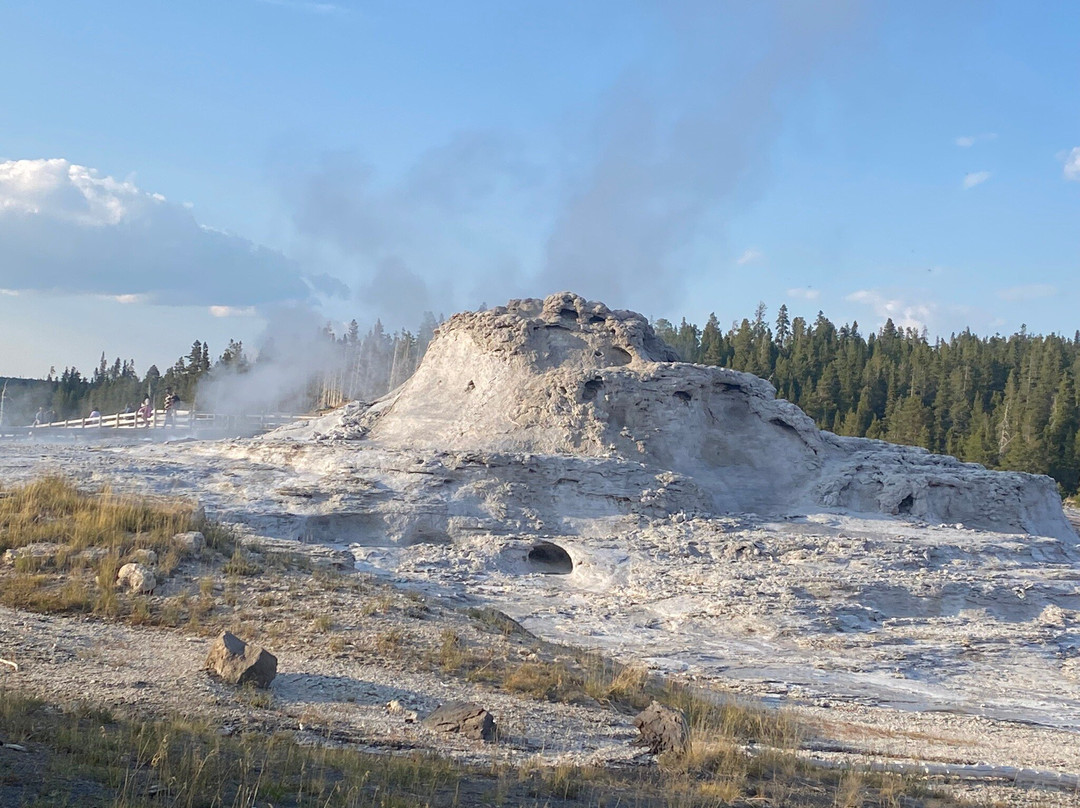 Castle Geyser-黄石国家公园必去景点