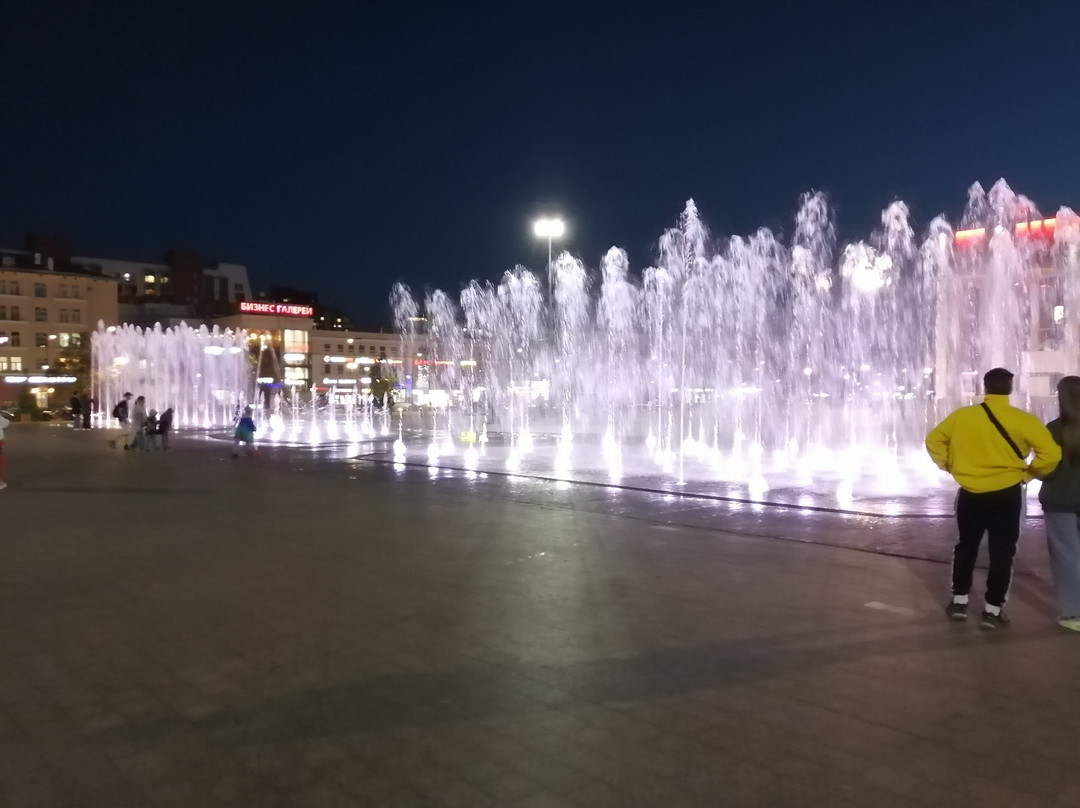 Teatralny Fountain-彼尔姆必去景点