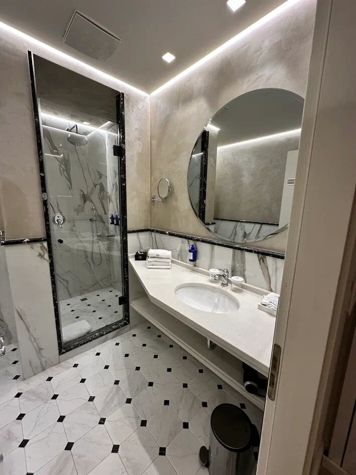 Hotel Première Abano Terme-浴室
