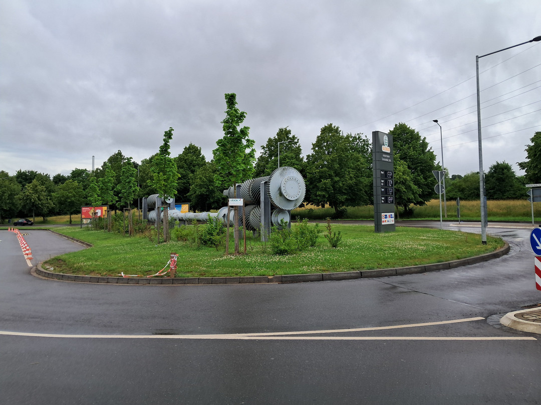 Skulptur Industriedenkmal Im Kreisel-Neunkirchen必去景点
