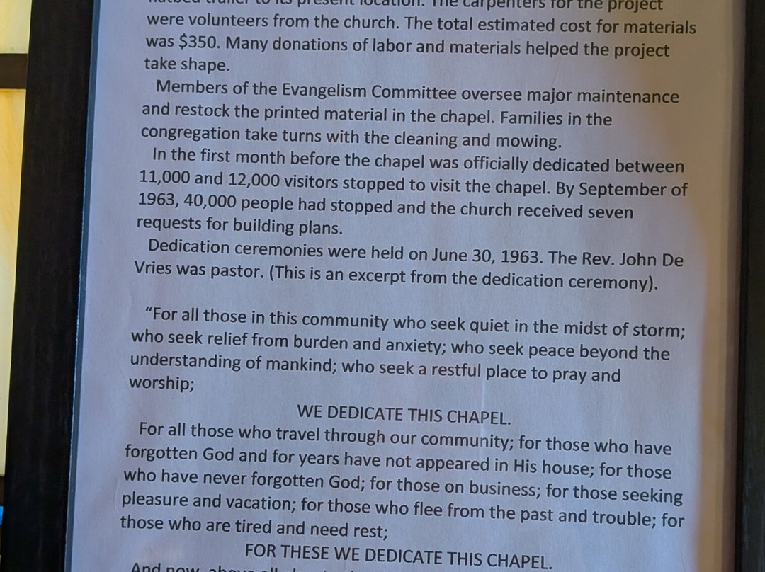 Blue Mound Wayside Chapel-Luverne必去景点