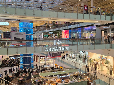 Aviapark Shopping Mall-莫斯科必去景点