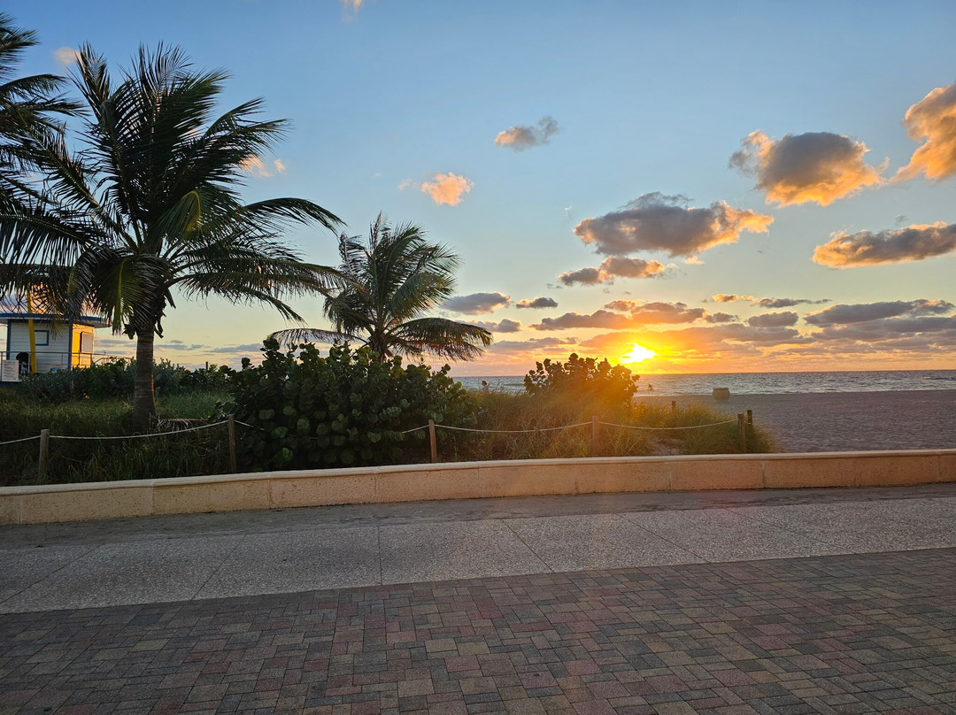 Hollywood Beach Broadwalk-好莱坞必去景点