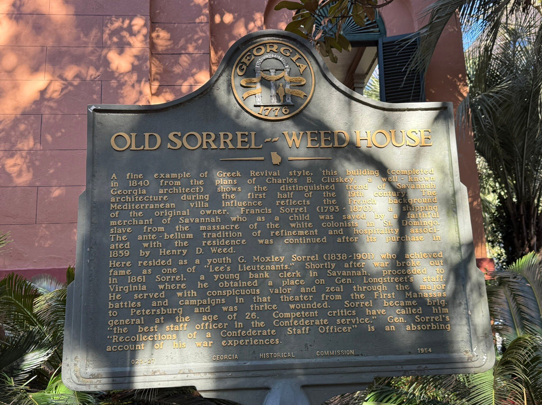 The Old Sorrel Weed House Museum & Tours