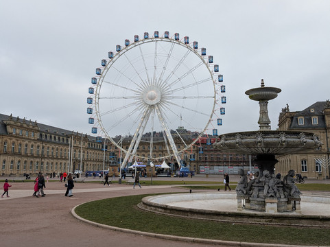 斯图加特王宫广场-斯图加特必去景点