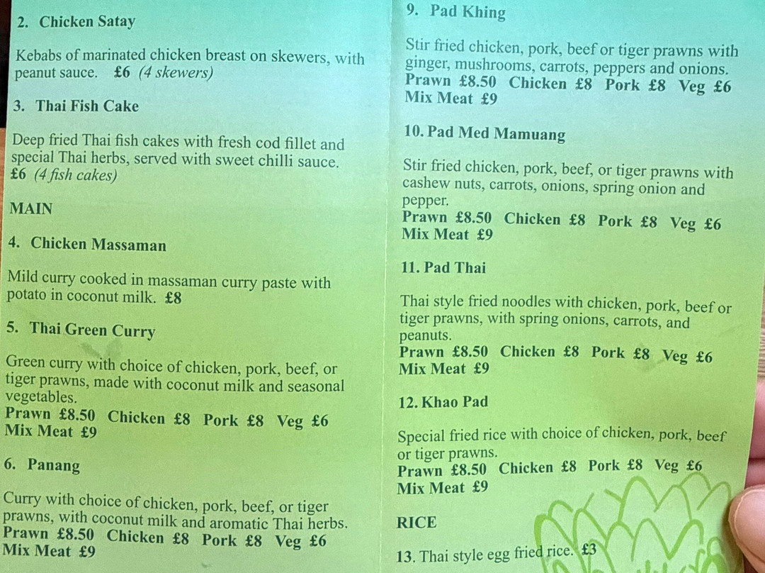 Thai Wok Takeaway