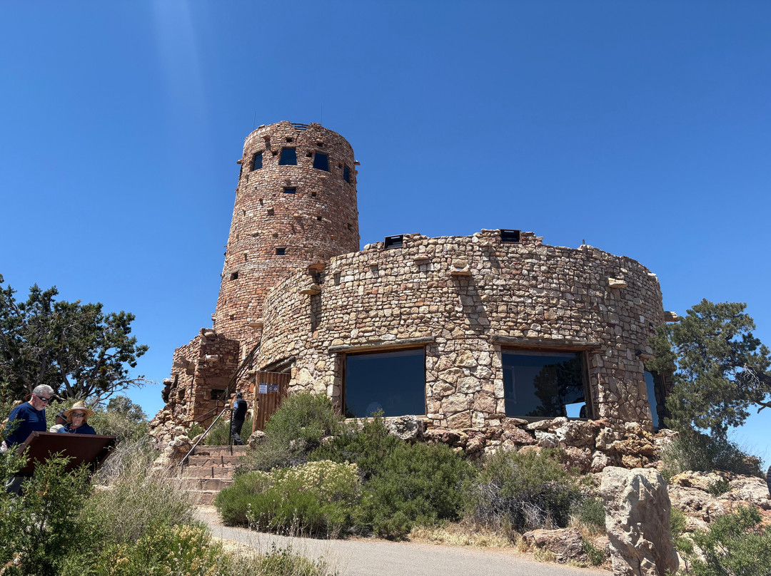Grand Canyon Desert View Watchtower-大峡谷国家公园必去景点