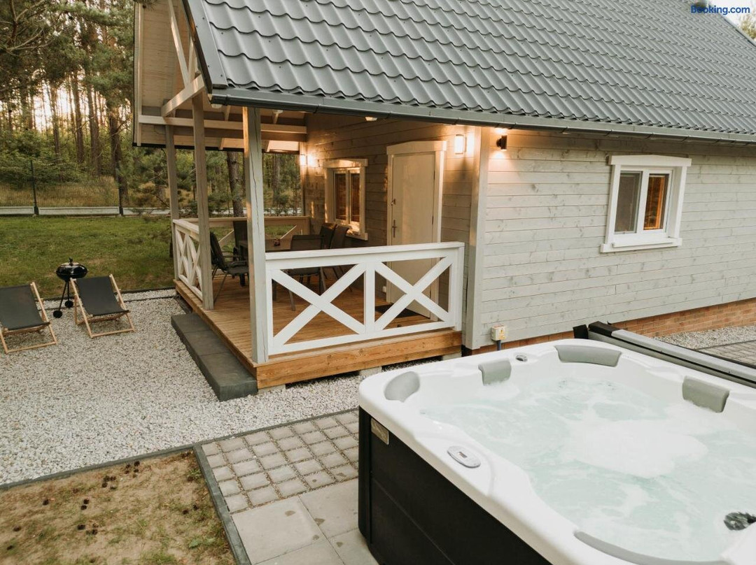 Zakatek Wygonin Jacuzzi & Sauna w Lesie - KASZUBY