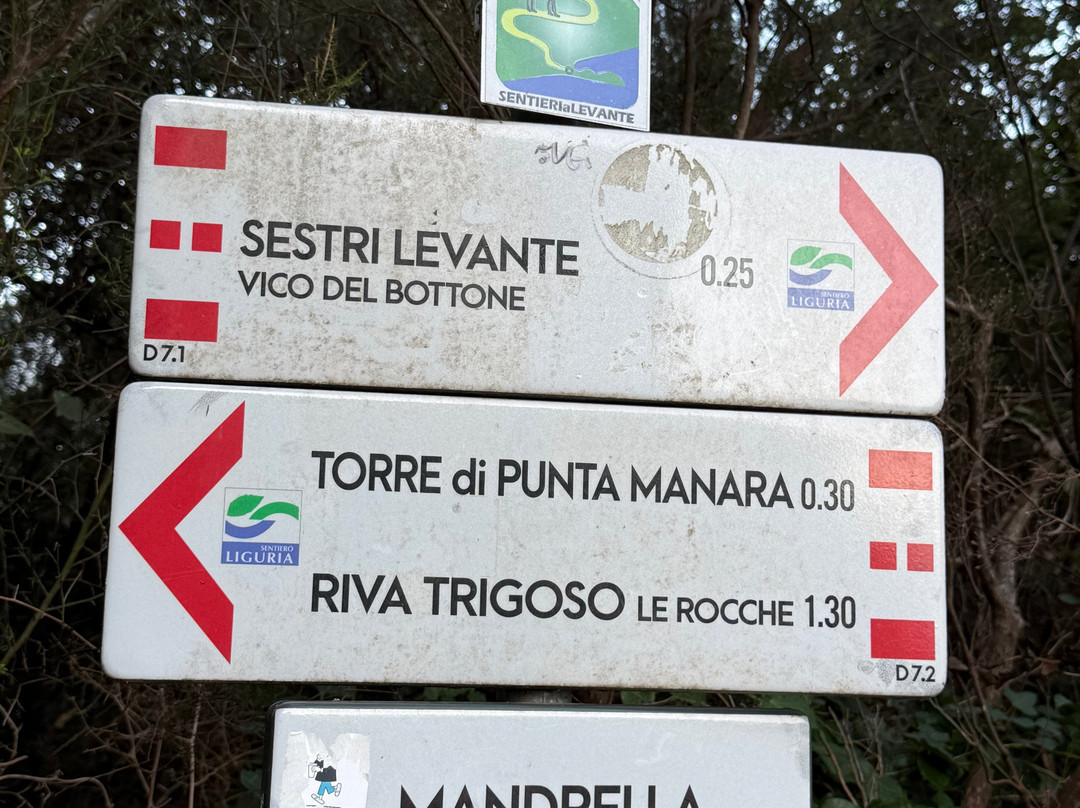 Sentiero per Punta Manara-东塞斯特里必去景点