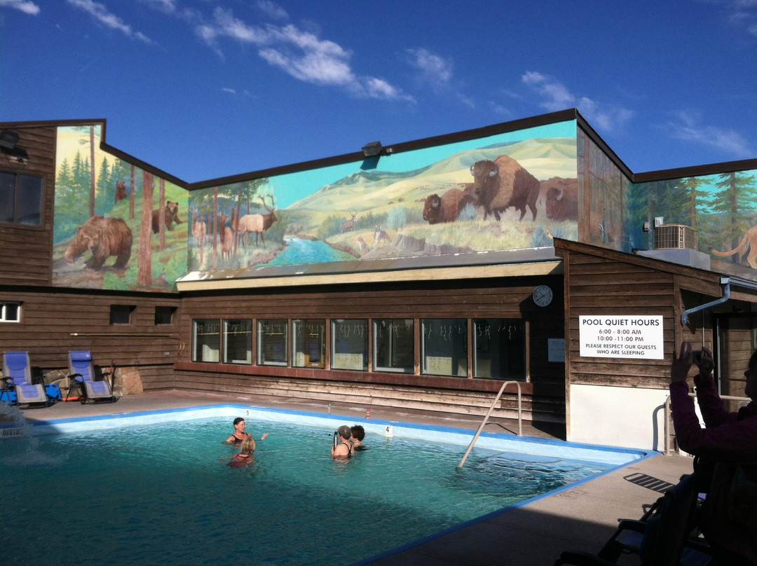 Martinsdale酒店住宿-Spa Hot Springs Motel