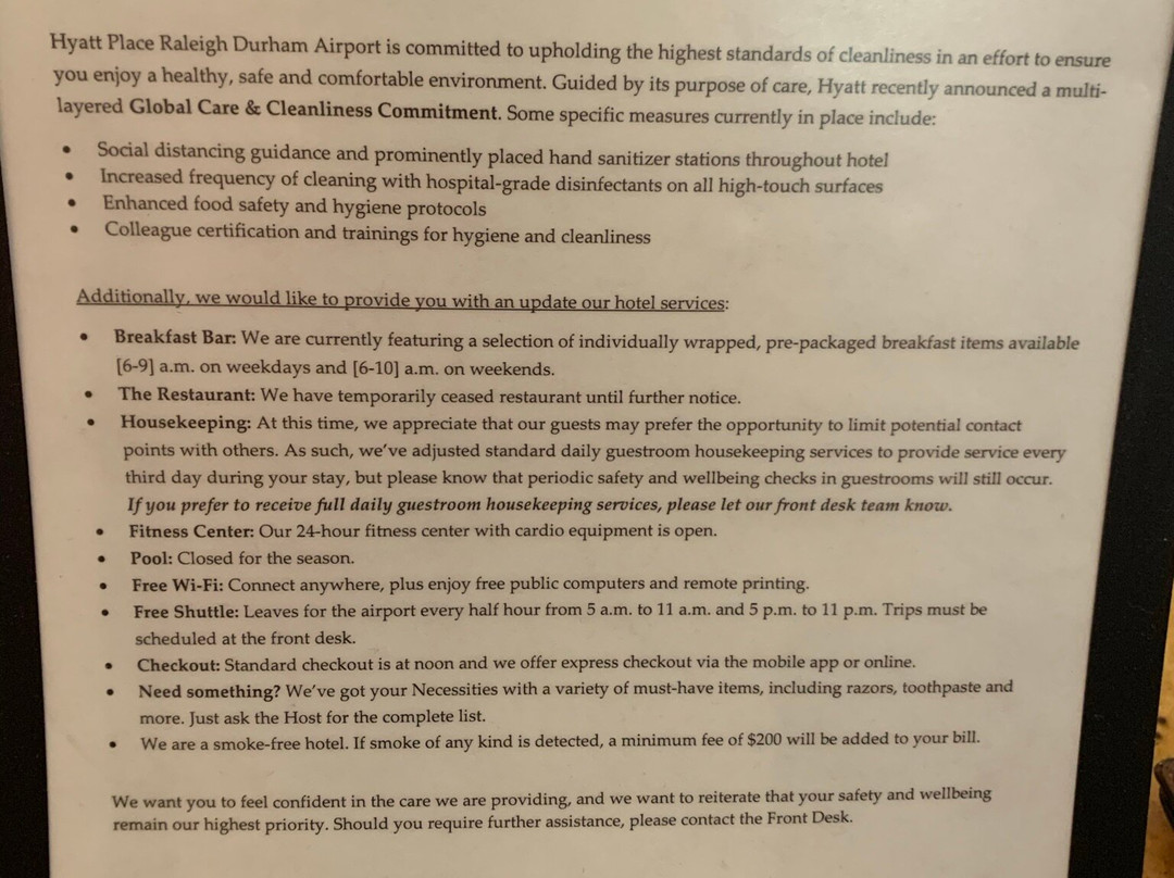 罗利达勒姆机场凯悦居所主图