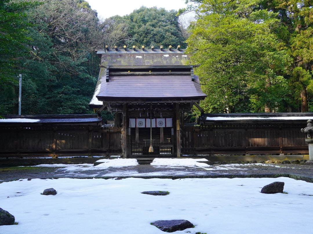 Wakasahiko Shrine Kamisha景点图片