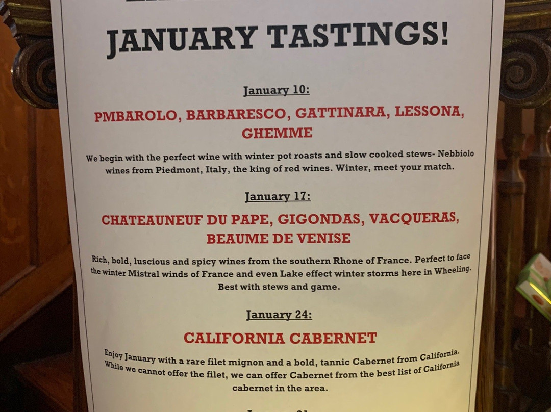 Good Mansion Wines-Wheeling必去景点