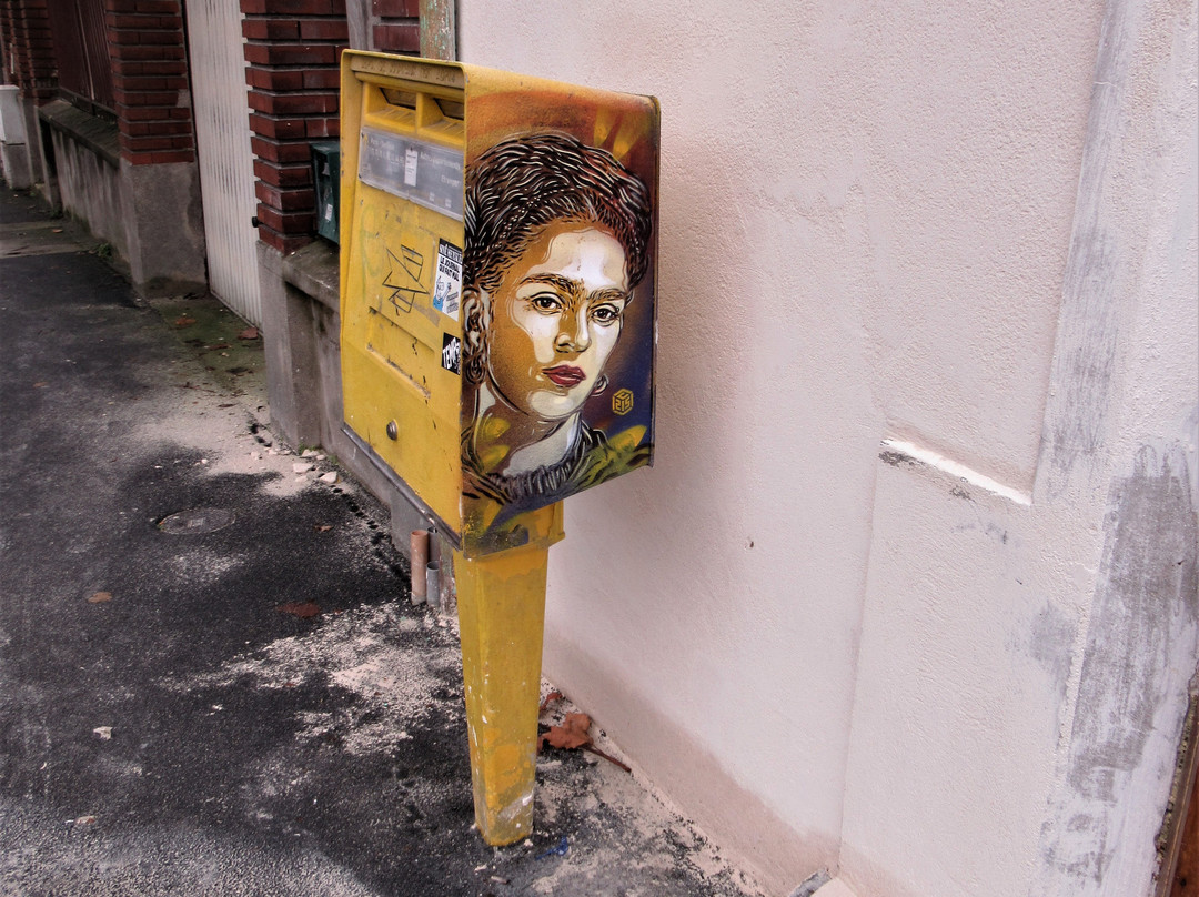 Fresque "Frida Kahlo"景点图片