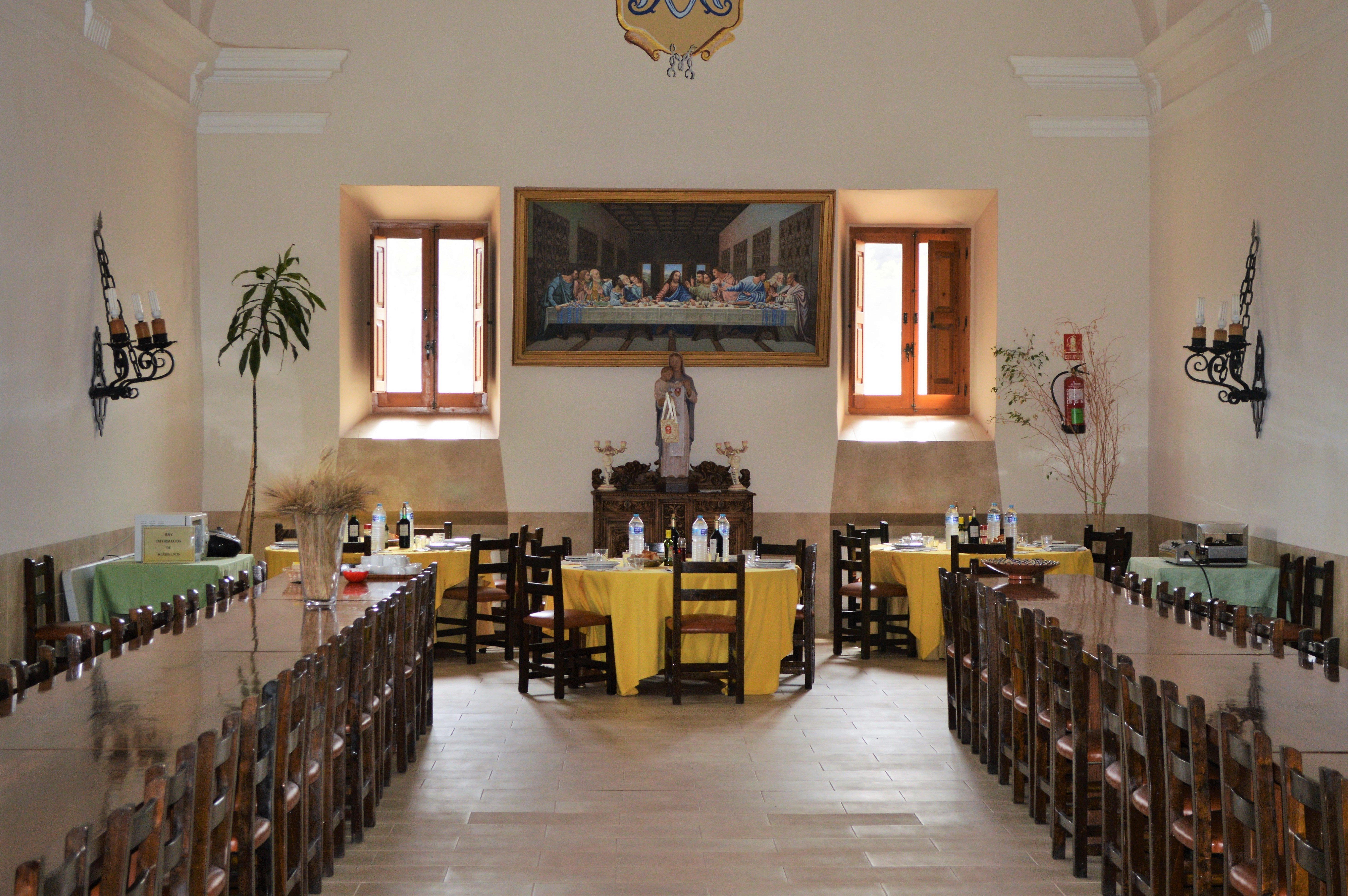 Hospederia Monasterio del Olivar-餐饮