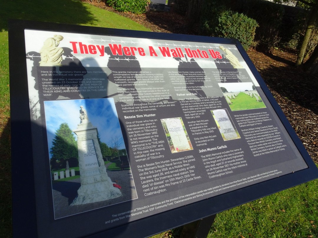 Tillicoultry Cemetery and War Memorial