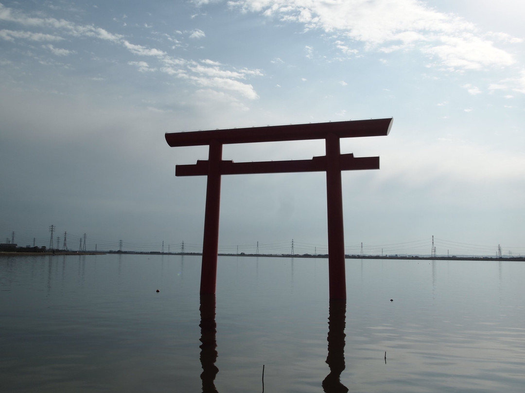 Kashima Jingu Torii-鹿岛市必去景点