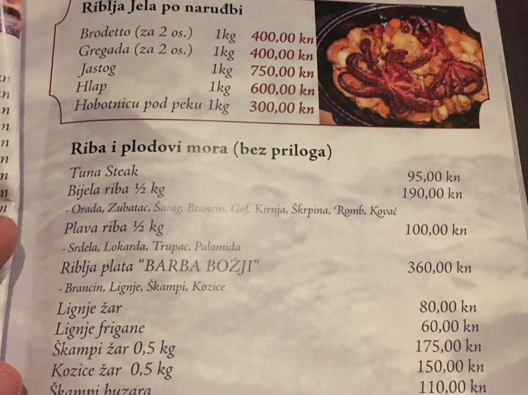 Kod Barba Bozjeg主图