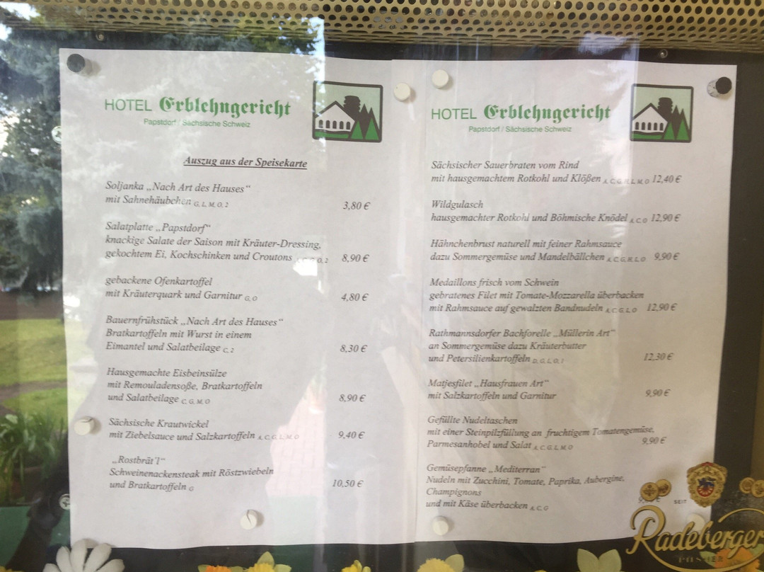 Hotel Erblehngericht Papstdorf主图