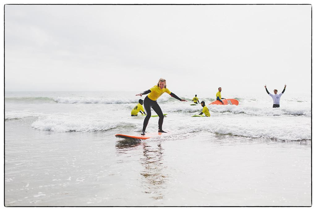 Surfing Croyde Bay-Croyde必去景点