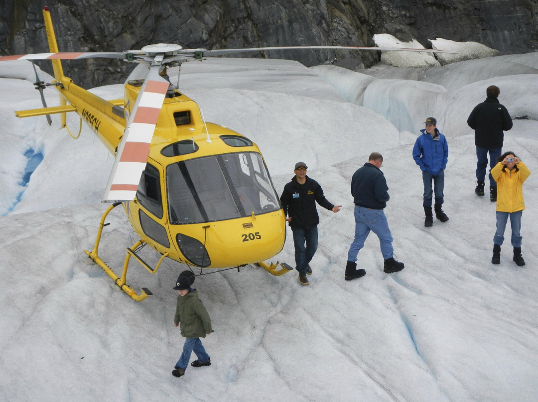 海岸直升机之旅-朱诺必去景点