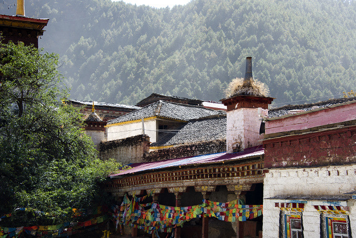 贡嘎郎吉岭寺景点图片