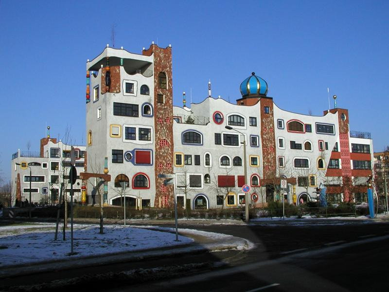 Hundertwasserschule景点图片