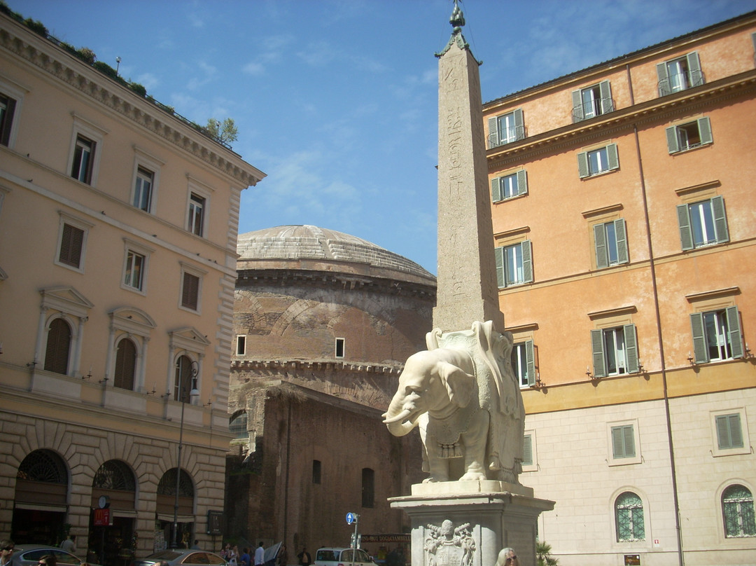 Elephant and Minerva Obelisk-罗马必去景点