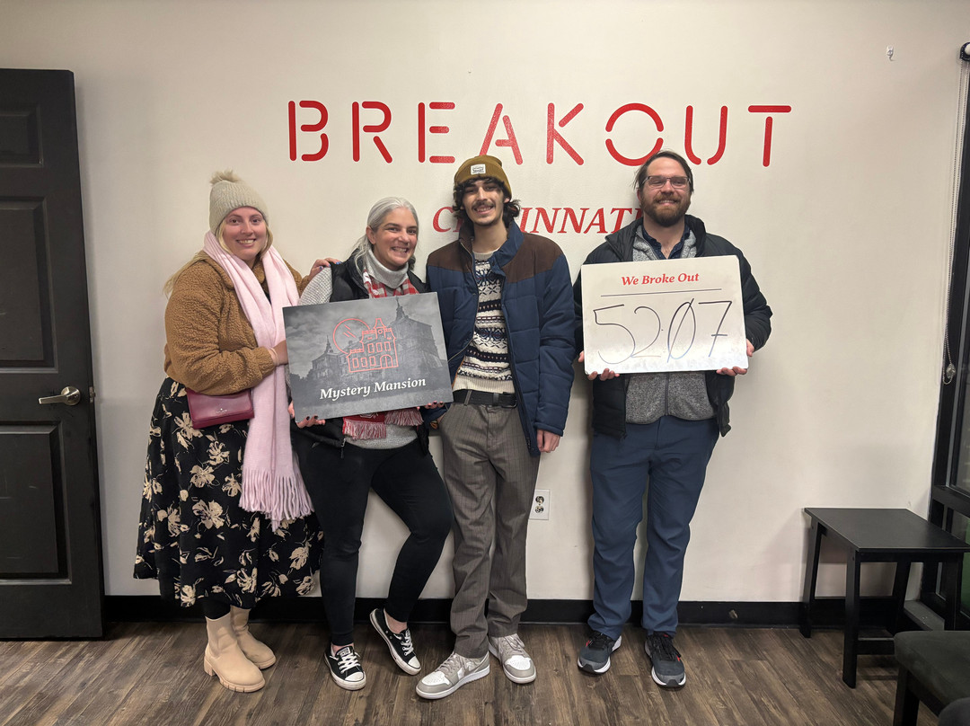 Breakout Games - Cincinnati (Hyde Park)-辛辛那提必去景点