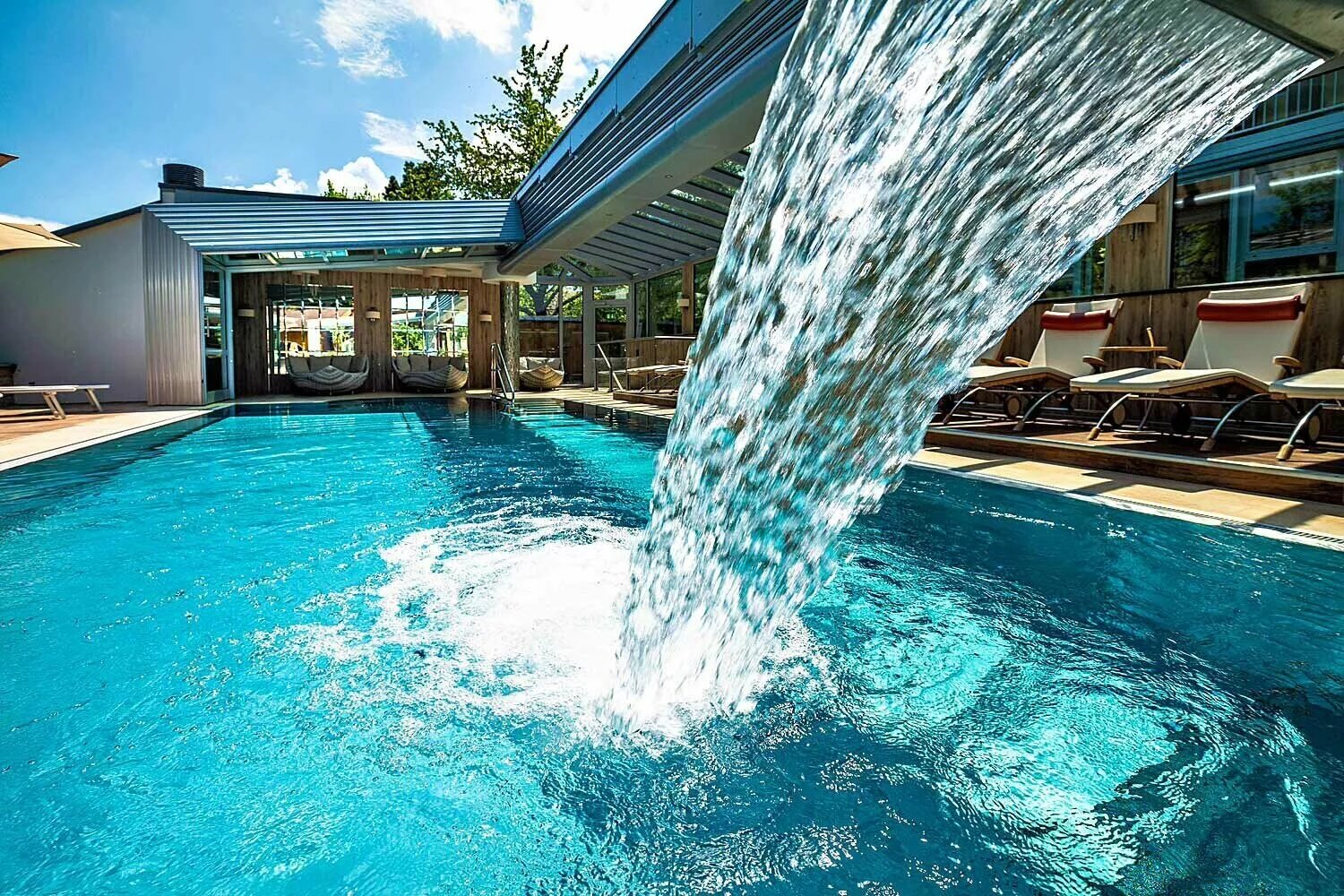 Wellness-und Landhotel Prinz-泳池