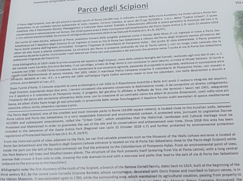 Parco degli Scipioni-罗马必去景点