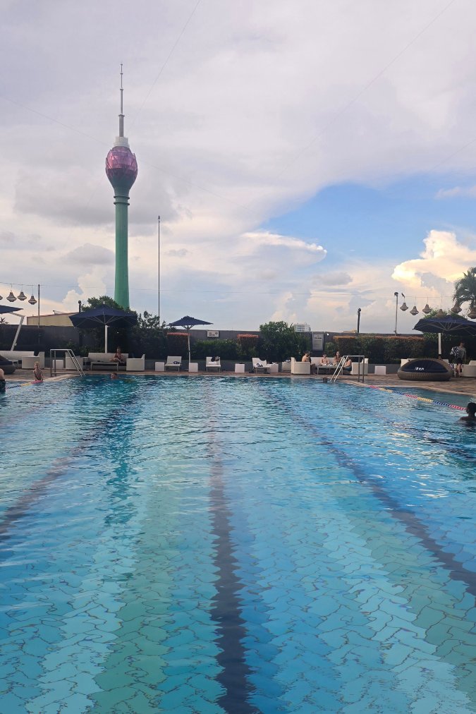 科伦坡希尔顿酒店式公寓-泳池