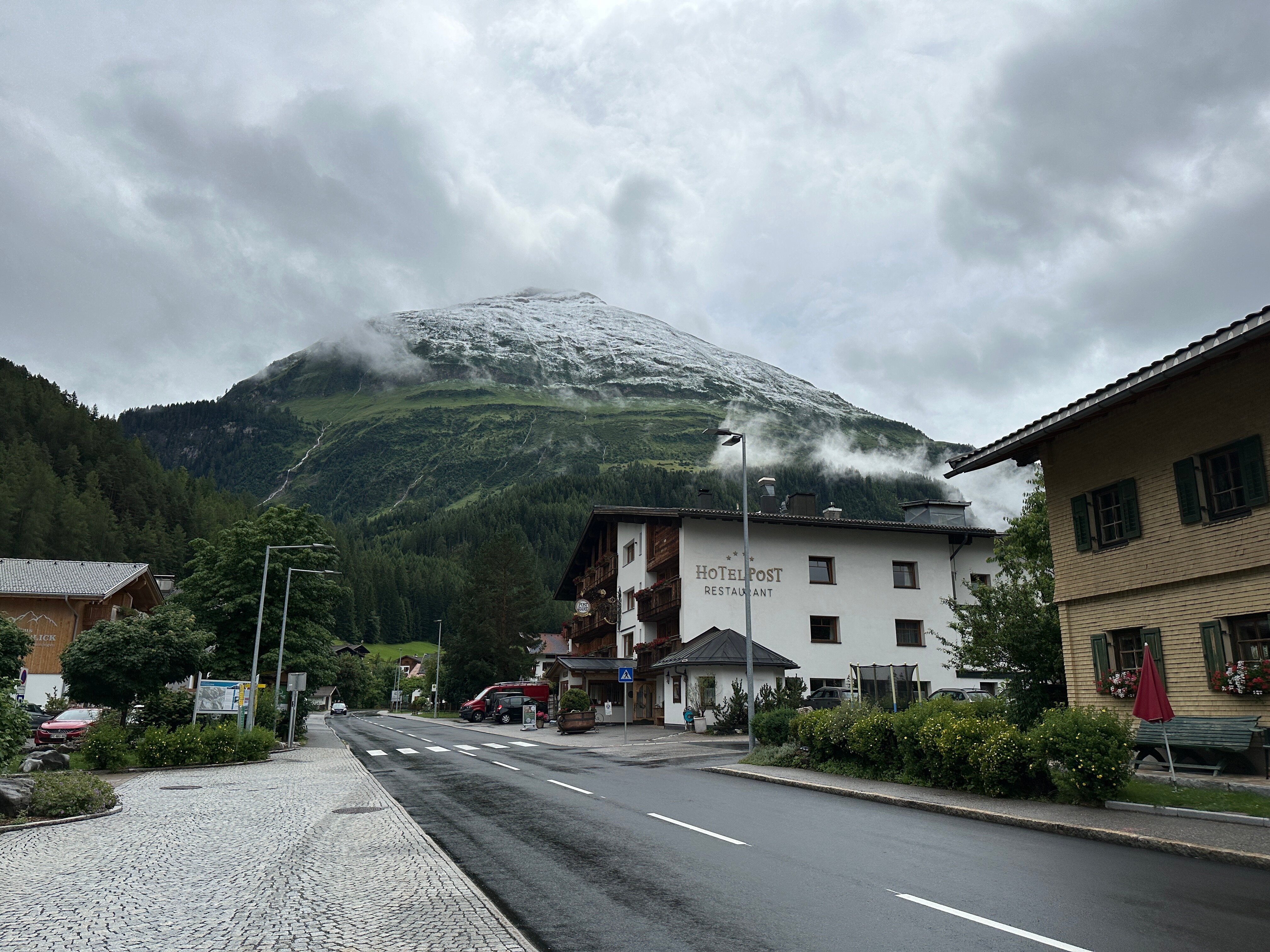 Lechquell Hotel Post-酒店景观