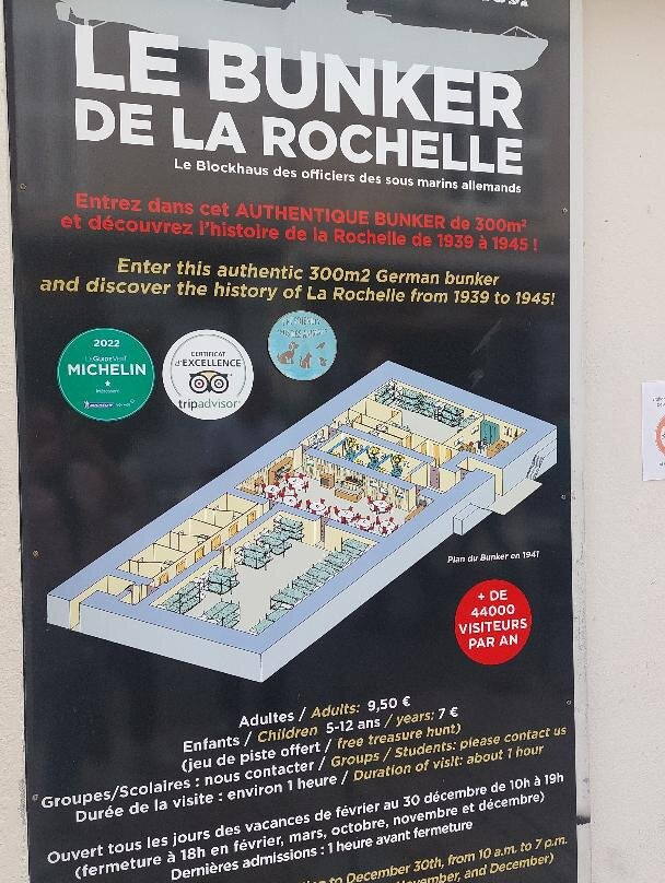 Musée Le Bunker De La Rochelle-拉罗谢尔必去景点