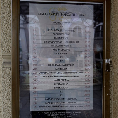 National Theater-斯科普里必去景点