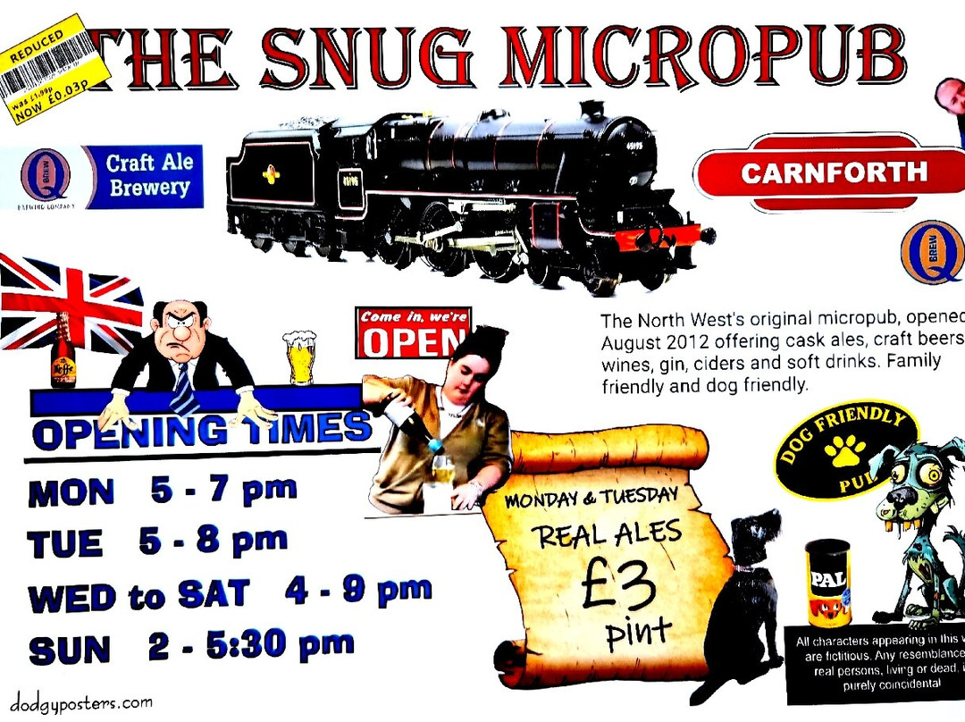 The Snug Micropub-Carnforth必去景点