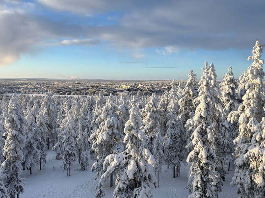 Ounasvaara Winter Trail-罗瓦涅米必去景点