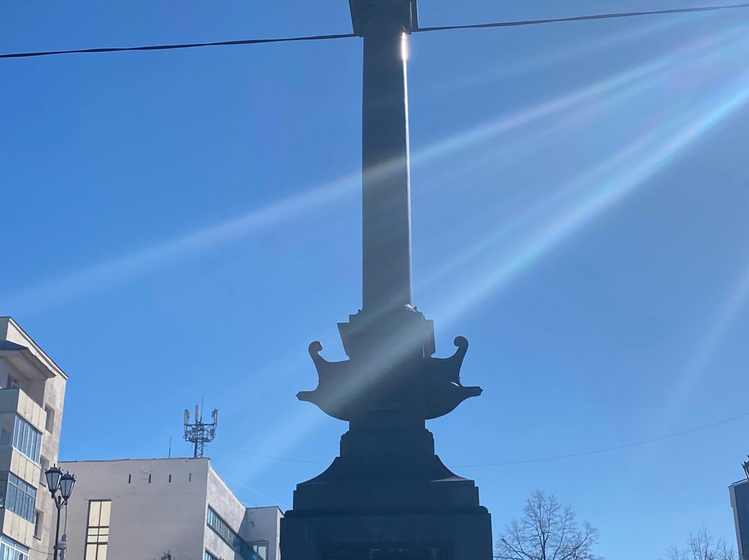 City of Military Glory Stela-阿尔汉格尔斯克必去景点